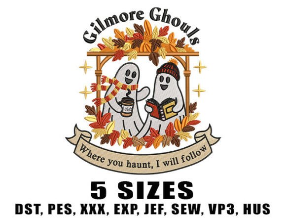 A Designer's Review: Gilmore Ghouls Embroidery Design