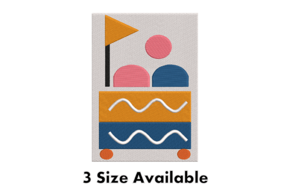 A Playful Abstract Embroidery Design Review for Seasonal Products