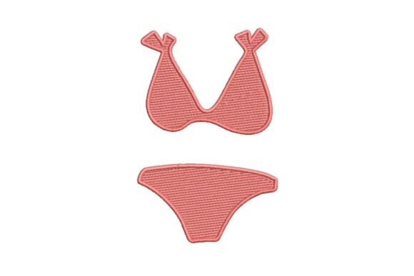 A Sweet Bikini Embroidery Design for Personalized Gifts