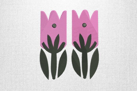 An Embroiderer’s Review of Tulip Flower Embroidery Design Art
