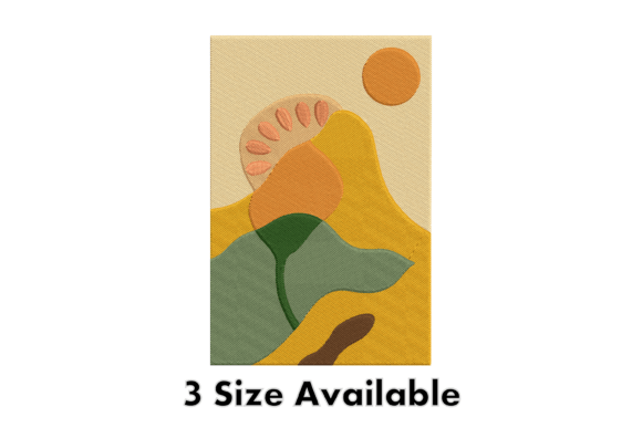 An Embroidery Designer's Review of the Abstract Nature Design