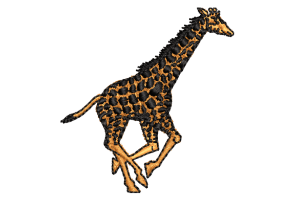 Craft Fair Success: Reviewing the Giraffe Embroidery Design