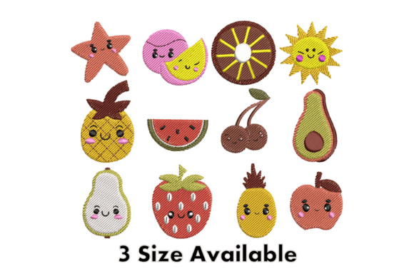 Cute Fruits Sun: A Boutique Designer's Embroidery Review