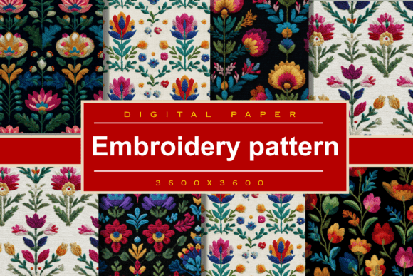 Embroidery Pattern for Small Business Branding & Merchandise
