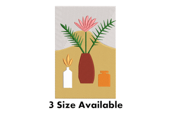 Floral Vase Embroidery Design Review