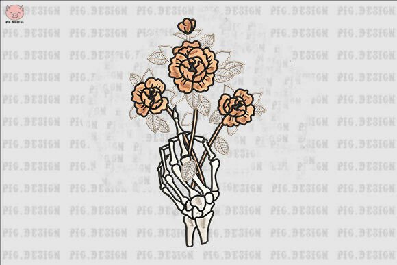 Halloween Bone Hand Flower: A Designer's Embroidery Review