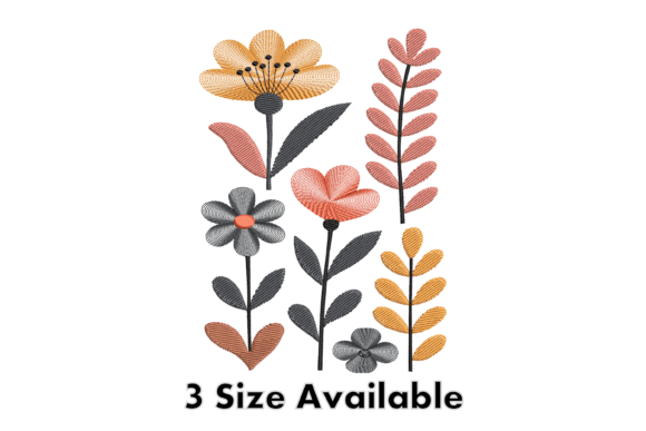 Modern Floral Embroidery Design Set Review