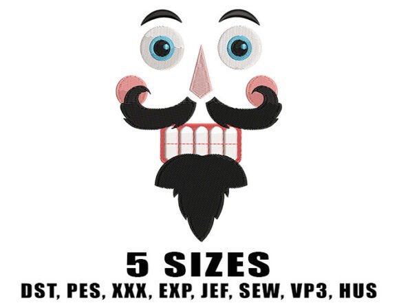 Nutcracker Bearded Embroidery Design Review for Etsy Sellers