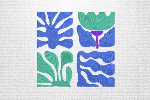 Reviewing Abstract Nature Block Embroidery for Seasonal Projects
